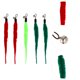 thumbnail image 4 of Repuestos de varita para gatos Unique Bargains de 5 piezas para varitas de mascotas, accesorios de recarga para gatos de interior y exterior, orugas, 4 of 7