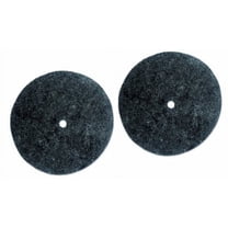 2 Koblenz Genuine Felt Buffing Pads Pack of Two Pads and Two Plastic Retainers Vacuum Cleaner Attachments