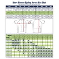thumbnail image 4 of Camiseta de ciclismo KEMALOCE Classic Team transpirable Coolmax blanca Dry Fit Camiseta de ciclismo Camiseta de manga corta Uniformes de ciclismo de carrera, 4 of 5