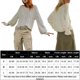 thumbnail image 3 of Pull court à col rond pour femmes, Style décontracté, coupe ample, surdimensionné, costume Streetwear, 3 of 6