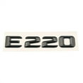 thumbnail image 2 of 3D ABS Black Chrome Car Letters Rear Trunk Badge E220 E320 Emblem Logo Sticker Compatible With Mercedes E220 E320 W212 W213 Accessories, 2 of 2