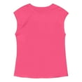 thumbnail image 3 of DuoJiaJ Women's Summer Casual Pure Color Sleeveless T Shirt Women’s Tank Tops Pink, 3 of 3
