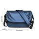 thumbnail image 3 of Bolso de hombro cruzado impermeable casual | Organizador de gran capacidad | Múltiples compartimentos y cierre de cremallera | Ligero 431g | Para el trabajo diario | 27x20x9cm | Negro Gris Azul, 3 of 6
