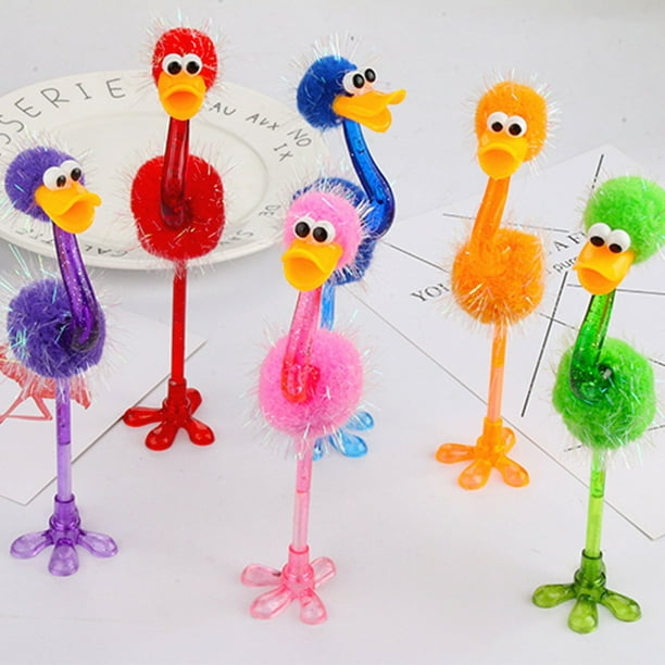 Títere De Avestruz De Peluche De 36 Cm – Juguete Educativo De Mano Con Expresiones Realistas