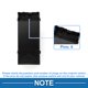 thumbnail image 4 of Interruptor de ventana eléctrica Unique Bargains No. 25401AX600 para el lado del conductor delantero del Nissan Micra 2005-2007 en negro, 4 of 7