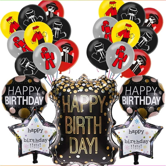 Forsaken chance Balloons Party Supplies Decor Set Decorations Kit Fans Birthday