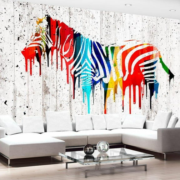 Tiptophomedecor Animal Wallpaper Wall Mural - Urban Safari