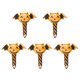 thumbnail image 1 of 5 piezas de Halloween Globo Sticks Devil Pumpkin Cartoon Party Supplies Kids Toys Handheld Aluminum Foil Balloon, 1 of 5