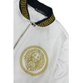 thumbnail image 4 of Mens Designer Lion Head Embroidered Full Suit Track Jacket Active Wear, 4 of 5
