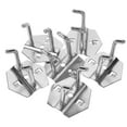 thumbnail image 6 of HOMEMAXS  6 Pcs Keys Hanger Tools Organize Count Pegboard Accessories Office Silver, 6 of 8