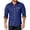 Navy #1, variant on LNZGNM Men's Corduroy Button Down Shirt Plaid Collar Long Sleeve Shirt with Pocket Lightweight Untucked Shirts Fashion Outdoor Top,Dark Gray M