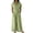 Green #1, variant on Dressy Jumpsuits for Women Button Down Loose Lapel Romper One Piece Business Casual jumpsuit with Pockets Green 2XL