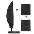 thumbnail image 2 of Parasol impermeable para exteriores, cubierta antipolvo, cubiertas protectoras para sombrilla ((205) 57x48x25cm), 2 of 10