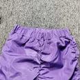 thumbnail image 3 of Akiihool Teen Girl Pants for School Girls' School Uniform Functional Pockets Elastic Waistband and Drawstring Closure (Purple,3-4 Years), 3 of 5