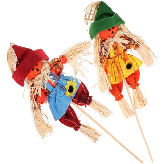 FENGGUIQU Assorted Color Hanging Ornaments Flower Basket Decorations 2pcs