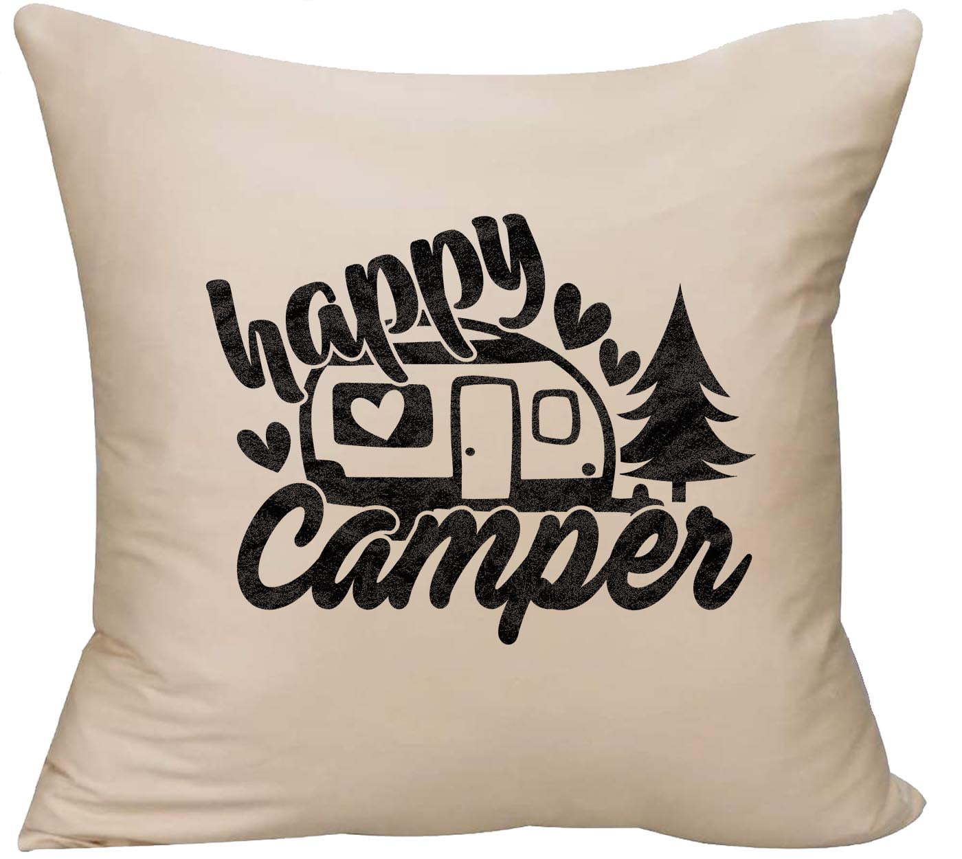 Multicolor BoredKoalas Camping Pillows Men Women Kids Gifts Camping Fortune Homeless Person Retro Camper Men Women Throw Pillow 18x18 