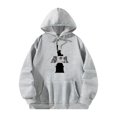thumbnail image 1 of Sudadera con capucha estampada a la moda, duradera, para hombres y mujeres, para pesca, oficina, playa SG Yuyangstore Sudadera con capucha, 1 of 8
