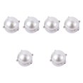 thumbnail image 2 of KLKCMS 6 Pieces Button Covers Classic Cufflinks for Graduation Anniversary Business, 2 of 9