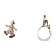 thumbnail image 1 of Figuras de payasos,Estatua de payaso,escultura,adorno de mesa,Colección de estatuillas de payasos adorables,Estatua de niña,Estatuas de niñas y mujeres,figuras decorativas elegantes, 1 of 8