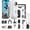 White, variant on POV 4K Capture Pro 2.0, New Ultra Wide Angle HD Wearable Body Adventure Action Cameras - with 128G Card, Night Vision, for Skiing, Cycling and Outdoors Activities (White - Official Match)