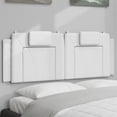 thumbnail image 1 of vidaXL Headboard Cushion White 152 cm Faux Leather, 1 of 5