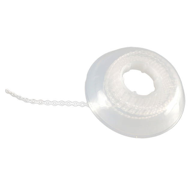 EeaseMX 1 rollo de cadena dental ultra potente de goma transparente continua para ortodoncia.