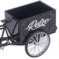 thumbnail image 2 of Vintage Tricycle Finger Bike Model Alloy Shelf Accessories Home Decor Ornament Tricycle Bicycle Model Black, 2 of 4