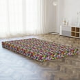 thumbnail image 5 of Colorful Foldable Mattress, Floral Vivid Daisies, 78.7" x 47.2", Multicolor, by Ambesonne, 5 of 6