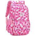 thumbnail image 1 of LAICAIW Geometric-Print Backpack School-Bag for Girls Primary School Elementary Bookbags, 1 of 7