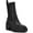 Black, variant on Womens Doleas 3 Faux Leather Mid-Calf Chelsea Boots