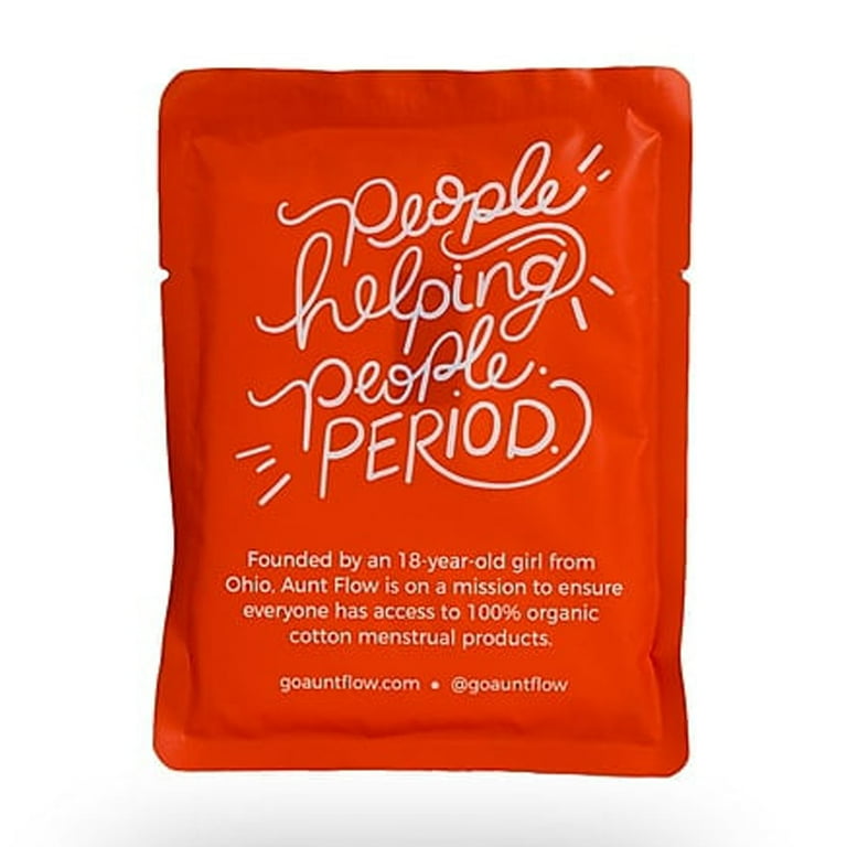 100% Organic Cotton Day Pads with Wings, Regular, 500/Carton 100% Organic Cotton Day Pads with Wings, Regular, 500/Carton