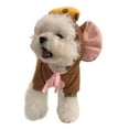 thumbnail image 2 of Walbest Pet Hoodie Cat Outfit with Mouse Ears Cute Soft Sweatshirt Spring and Autumn Puppy Sweater for Small Medium Dogs Cats, 2 of 7