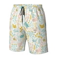 thumbnail image 6 of Uemuo Funny Chicken Pattern Men's Swim Trunks Hawaiian Beach Bathing Suit Swimsuits Beach Quick-Dry Shorts with Pockets-X-Large, 6 of 9