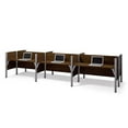 thumbnail image 1 of Bestar Pro-Biz Six Workstations in Chocolate, 1 of 2