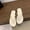 White, variant on Women's Flip shoes - Lightweight slipper, Anti-Slip Beach for Summer