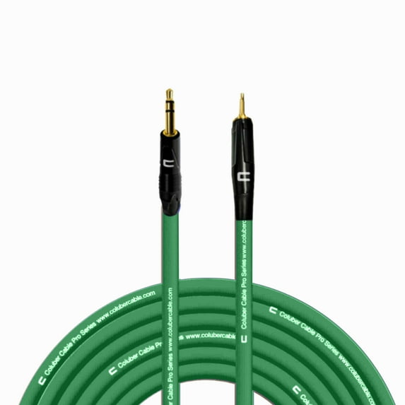 Coluber Cable 3.5 TRS Male TS to 3.5 TS Male - Pro Audio Interface Connector 50ft