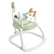 Fisher-Price Puppy Perfection Spacesaver Jumperoo Baby Bouncer, Multicolor