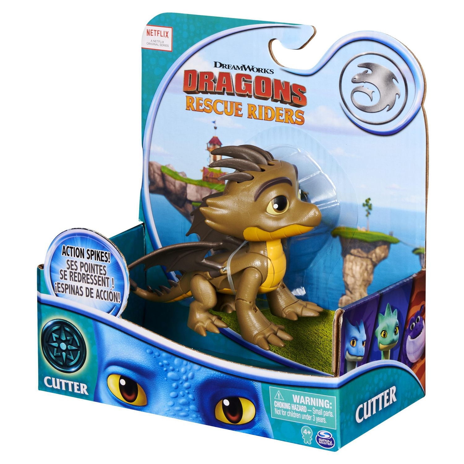 DreamWorks Dragons Rescue Riders, Cutter Dragon Action