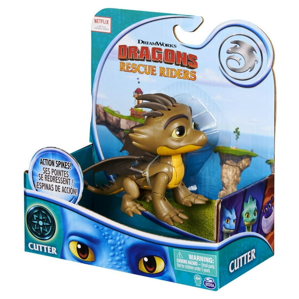 ドラゴンレスキューライダーズ　DRAGONS RESCUE RIDERS DreamWorks Dragons Rescue Riders, Cutter Dragon Action Figure with