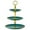 Green, variant on Clearance Fruit Plate under $10,European Fruit Plate Three Layer Dessert Rack Plastic Dry Fruit Plate Wedding Cake Plate Phnom Penh Fruit Plate Light Cake Rack