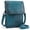 Peacock-Blue, variant on Small Crossbody Bag for Women, Cell Phone Purse Womens Shoulder Handbags Wallet Purse with Credit Card Slots Adjustable Guitar Strap