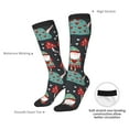 thumbnail image 3 of Daiia Sports Socks Gnome With Mushroom 2 Printed Novelty Crew Socks for Men Women Knee High Socks Cotton Socks Soft & Breathable Support Unisex Socks, 3 of 9