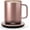 Rose Gold, variant on Ember Temperature Control Smart Mug 2, 10 oz, Grey, 80 min Battery Life | App Controlled Heated Coffee Mug | Improved Design with Clear Splash-Proof Sliding Lid