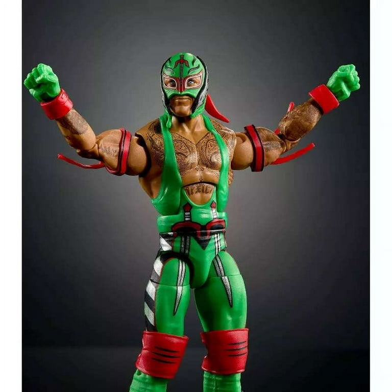 WWE Wrestling Teenage Mutant Ninja Turtles Rey Mysterio Action