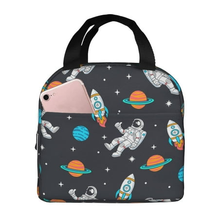 Insulated Lunch Bag for Women Men - Space Leakproof Cooler Lunch Box for Women Men  Lunch Tote Bags for Work School Picnic Travel