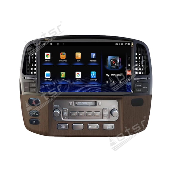 Aotsr 13.6 inch car radio player for Lexus LX470 2003-2007 Android head unit IPS touch screen car GPS navigation multimedia player