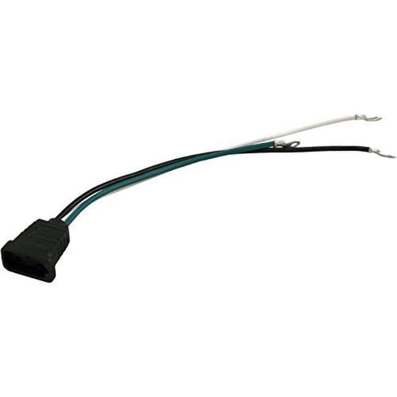 Hydro-Quip 09-0041A 8" Versa Heat Molded Receptacle - Black