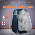 thumbnail image 4 of Portable Folding Full size Steam Sauna with 1000W&2.2L steam Generator. Personal Sauna Tent for Relaxation & Spa, 4 of 5