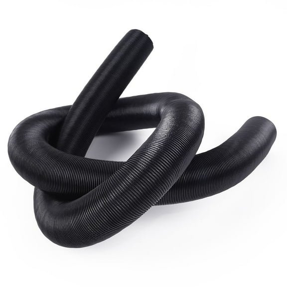 1 Pc 42mm Stretched Length 150cm Air Diesel Heater Duct Pipe Tube Hose Black For 5000W 4-Hole Air Diesel Heater Car Truck Boat