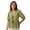 Green, variant on Moomaya Women’s Cotton Poplin Peplum Top, Tie-Front V-Neck Blouse with Puff Sleeves for Summer, Resort Wear & Casual Outings